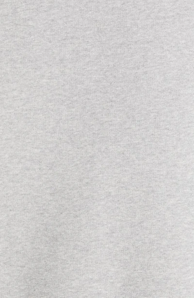 Shop Stella Mccartney Falabella Chain Detail Cotton Sweatshirt In Light Grey Melange