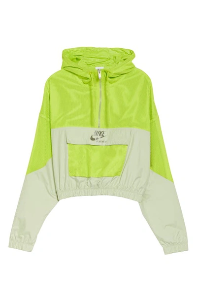 Shop Nike Mesh Jacket In Atomic Green/ Olive Aura