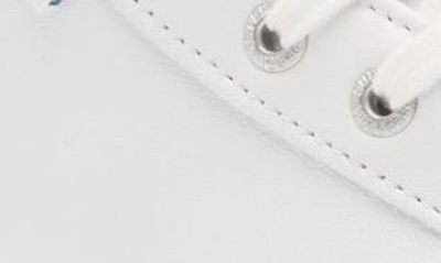 Superga Acot Linea Platform Sneaker In White Leather