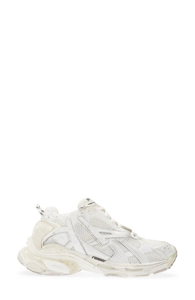 Shop Balenciaga Runner Sneaker In White