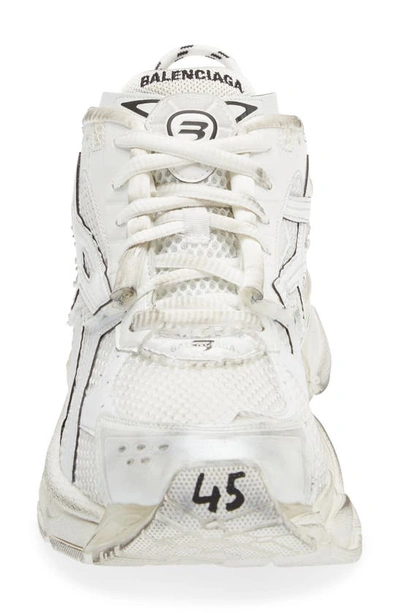 Shop Balenciaga Runner Sneaker In White
