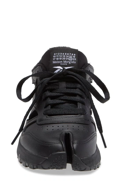 Shop Maison Margiela X Reebok Classic Tabi Biachetto Sneaker In Black