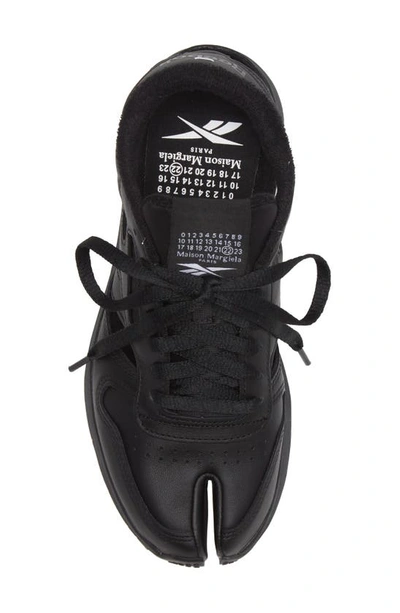 Shop Maison Margiela X Reebok Classic Tabi Biachetto Sneaker In Black