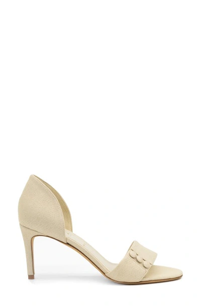 Shop Something Bleu Ciara Sandal In Alabaster Lurex