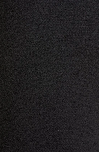 St John St. John Solid Stretch Knit Pencil Skirt In Black