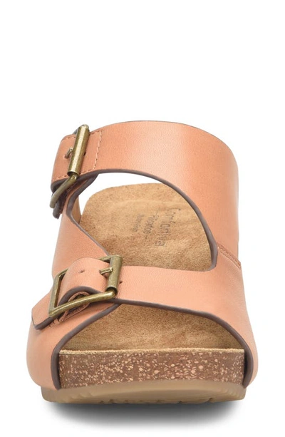 Shop Comfortiva Emah Wedge Sandal In Luggage