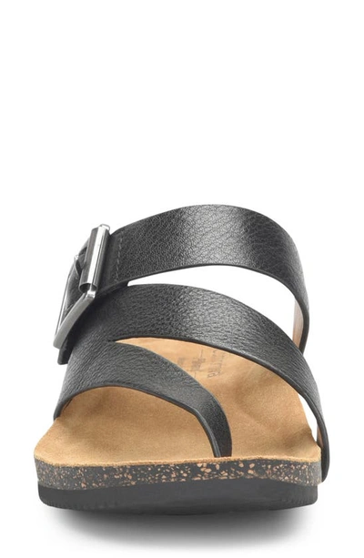 Shop Comfortiva Geary Wedge Sandal In Black