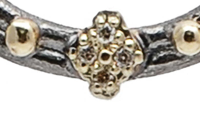 Armenta Women's Old World 18k Yellow Gold, Sterling Silver, & Diamond Crivelli Drop Earrings In Silver