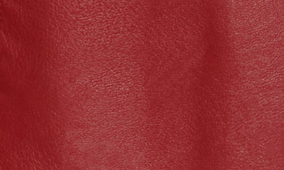 Levi's Faux Leather Moto Jacket In Deep Red