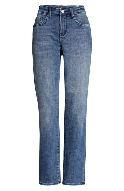 Shop Nydj Margot Straight Leg Girlfriend Jeans In Caliente