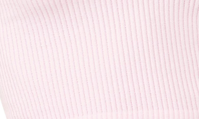 Free People Intimately Fp Solid Rib Brami Crop Top In Pink Sky