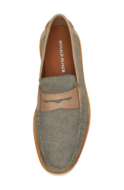 Shop Donald Pliner Casual Penny Loafer In Ecru