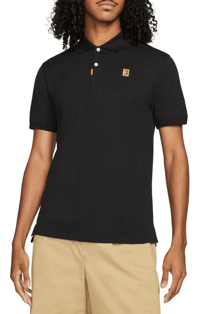 Shop Nike Slim Fit Polo In Black