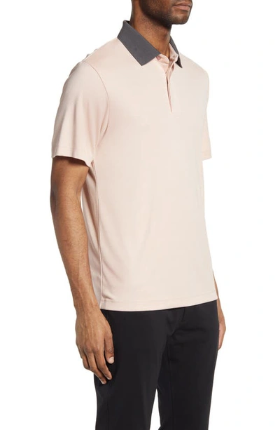 Shop Theory Kayser Anemone Milano Polo In Rose Dust