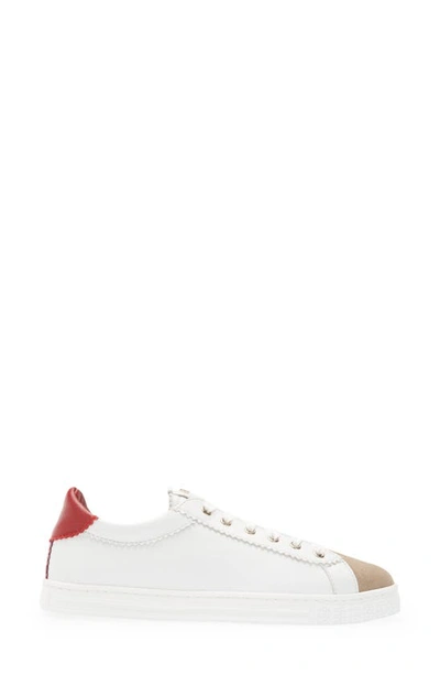 Agl Attilio Giusti Leombruni Sade Sneaker In White Red