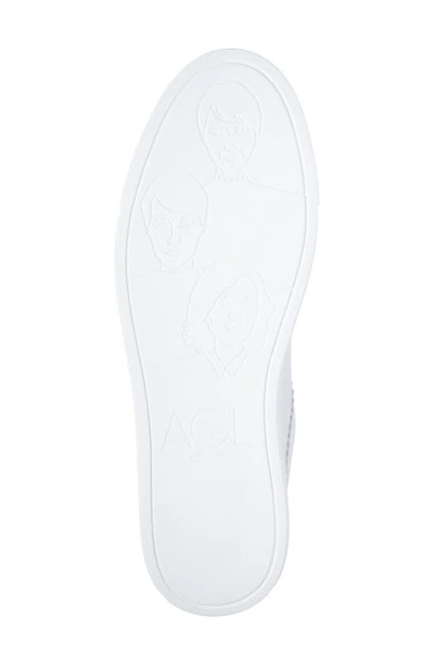 Agl Attilio Giusti Leombruni Sade Sneaker In White Red