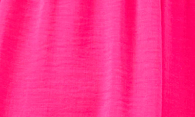 Cece Womens Ruffled Trim Short Mini Dress In Bright Rose