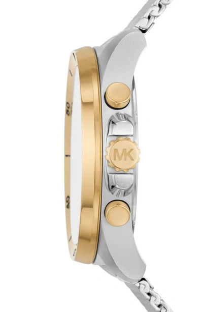 Shop Michael Kors Brecken Chronograph Watch & Strap Set, 45mm In Multi