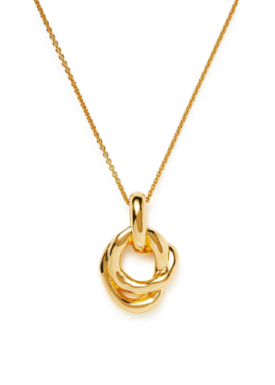 Shop Missoma Molten 18kt Gold-plated Necklace