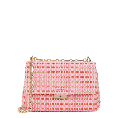 Kate Spade Carlyle Leather Wallet On Chain Bag in Pink