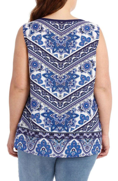 Shop Estelle Morocco Sleeveless Top In Print