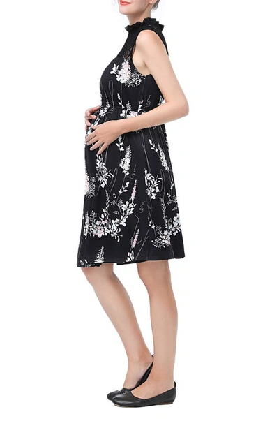 Kimi And Kai Moira Maternity Dress In Multicolored