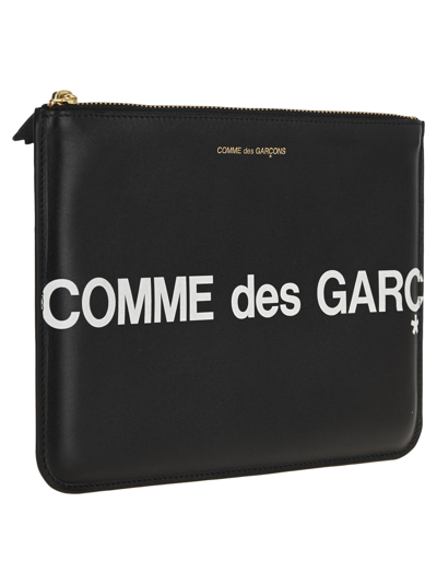 Shop Comme Des Garçons Huge Pouch In Black