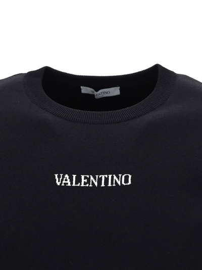 Shop Valentino Sweater In Nero