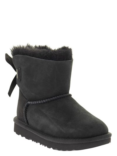 Ugg Mini Bailey Bow Ii - Ankle Boot In Black