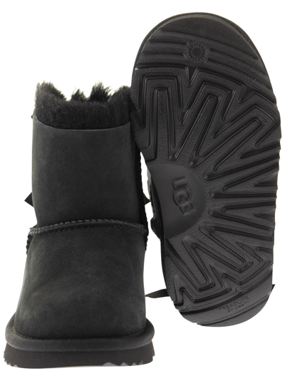 Ugg Mini Bailey Bow Ii - Ankle Boot In Black