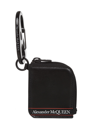 Shop Alexander Mcqueen Key Ring In Black