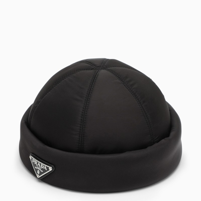 Shop Prada | Black Nylon Hat