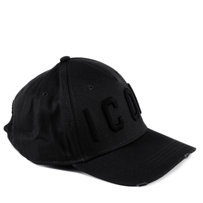 Dsquared2 Hat In Black