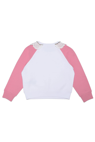Shop N°21 Sweatshirt With Collar In White