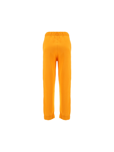 Shop Ganni Isoli Sweatpants In Arancio