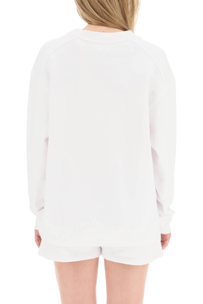 Shop Moschino Kelloggs Sweatshirt In White