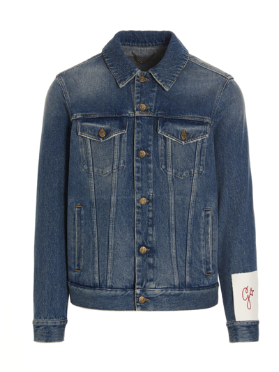 Shop Golden Goose Jacket In Blue