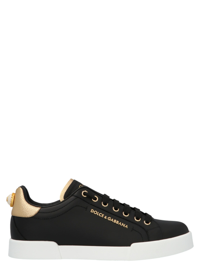 Shop Dolce & Gabbana Portofino Shoes In Nero