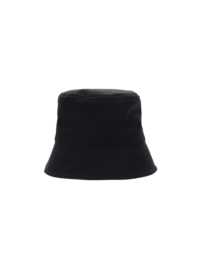 Shop Valentino Bucket Hat In Nero