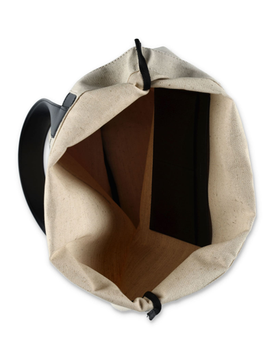 Shop Jil Sander Flat Shopper Bag In Natural