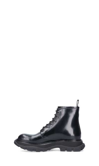 Shop Alexander Mcqueen Boots In Black