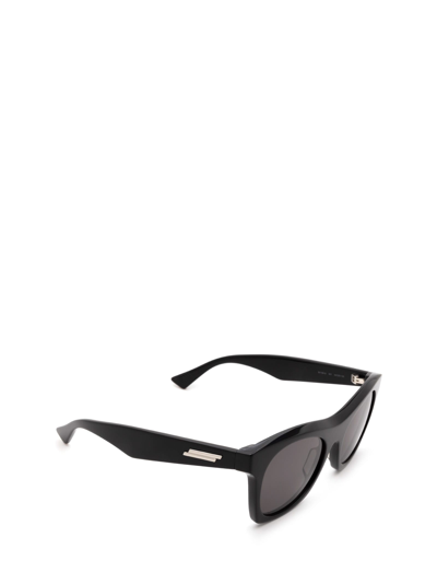 Shop Bottega Veneta Bv1061s Black Sunglasses