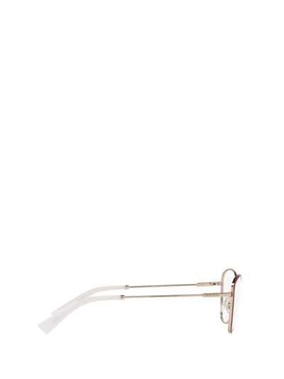 Shop Miu Miu Mu 51uv Bordeaux Glasses