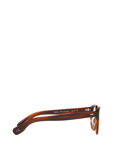 Shop Oliver Peoples Ov5413u Grant Tortoise Glasses