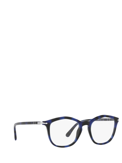 Shop Persol Po3267v Spotted Blue Glasses