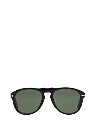 Shop Persol Po0649 Black Sunglasses