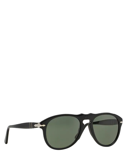 Persol Steve Mcqueen Pilot Frame Sunglasses In Black