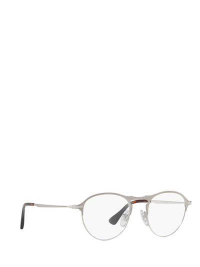 Shop Persol Po7092v Matte Silver / Silver Glasses