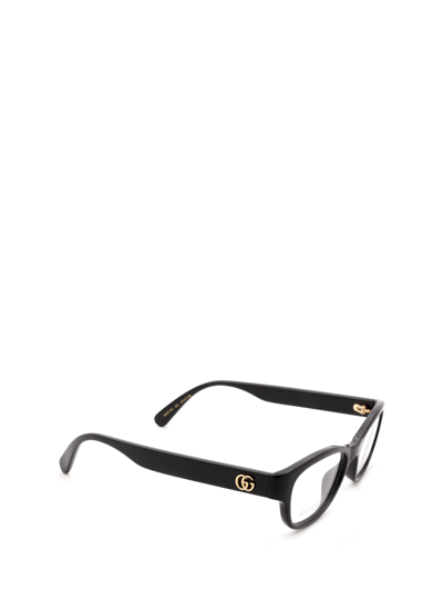 Shop Gucci Gg0717o Black Glasses