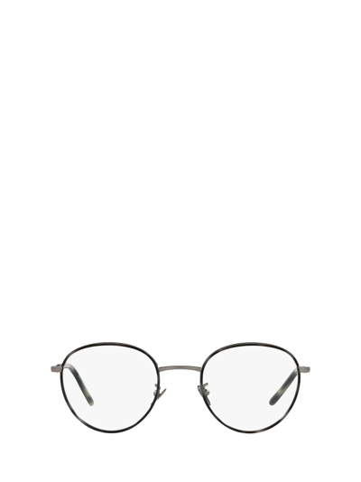 Shop Giorgio Armani Ar5111j Matte Gunmetal Glasses